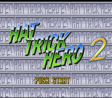 Hat Trick Hero 2 (Japan) screen shot title